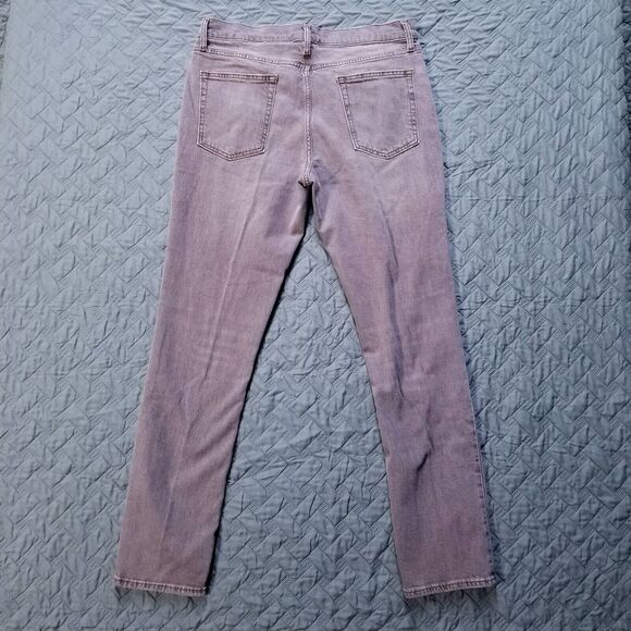 Goodfellow & Co Jeans Mens Size 34x32 Brown Slim Straight Dark Wash Denim - Picture 3 of 12